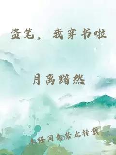 盜筆，我穿書啦